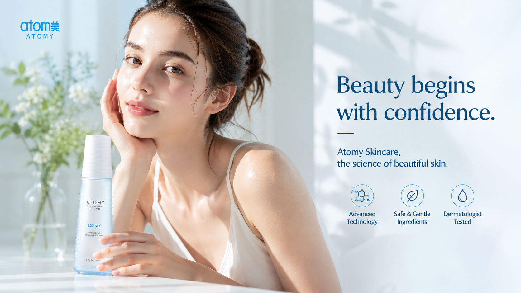 K-beauty confidence visual